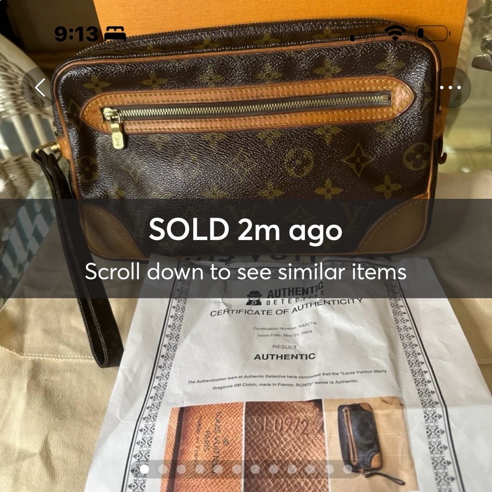 Louis Vuitton Marly Dragoone GM